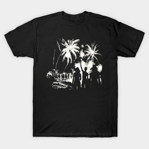 Haadrin Beach T-Shirt by apsi